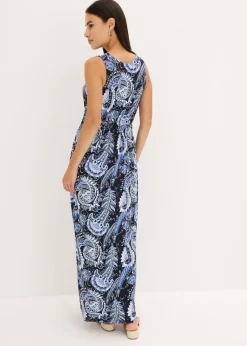 Sale Vestido largo de mezcla de viscosa suave Mujer Vestidos|Novedades