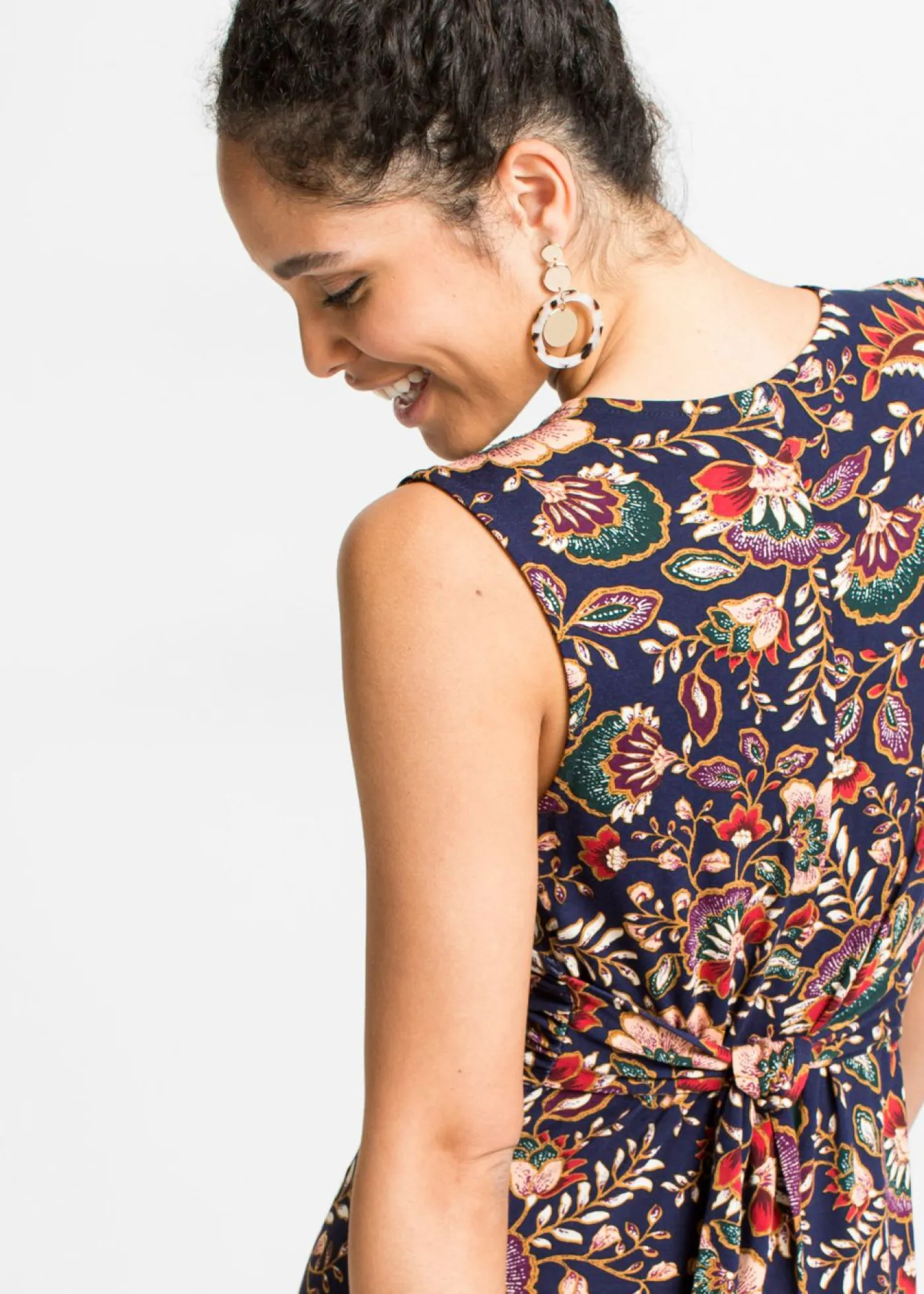 Discount Vestido largo de mezcla de viscosa Mujer Vestidos