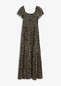 Vestido largo de mezcla de viscosa Mujer Vestidos