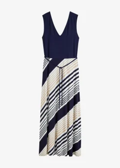 Best Vestido largo de mezcla de viscosa suave Mujer Vestidos