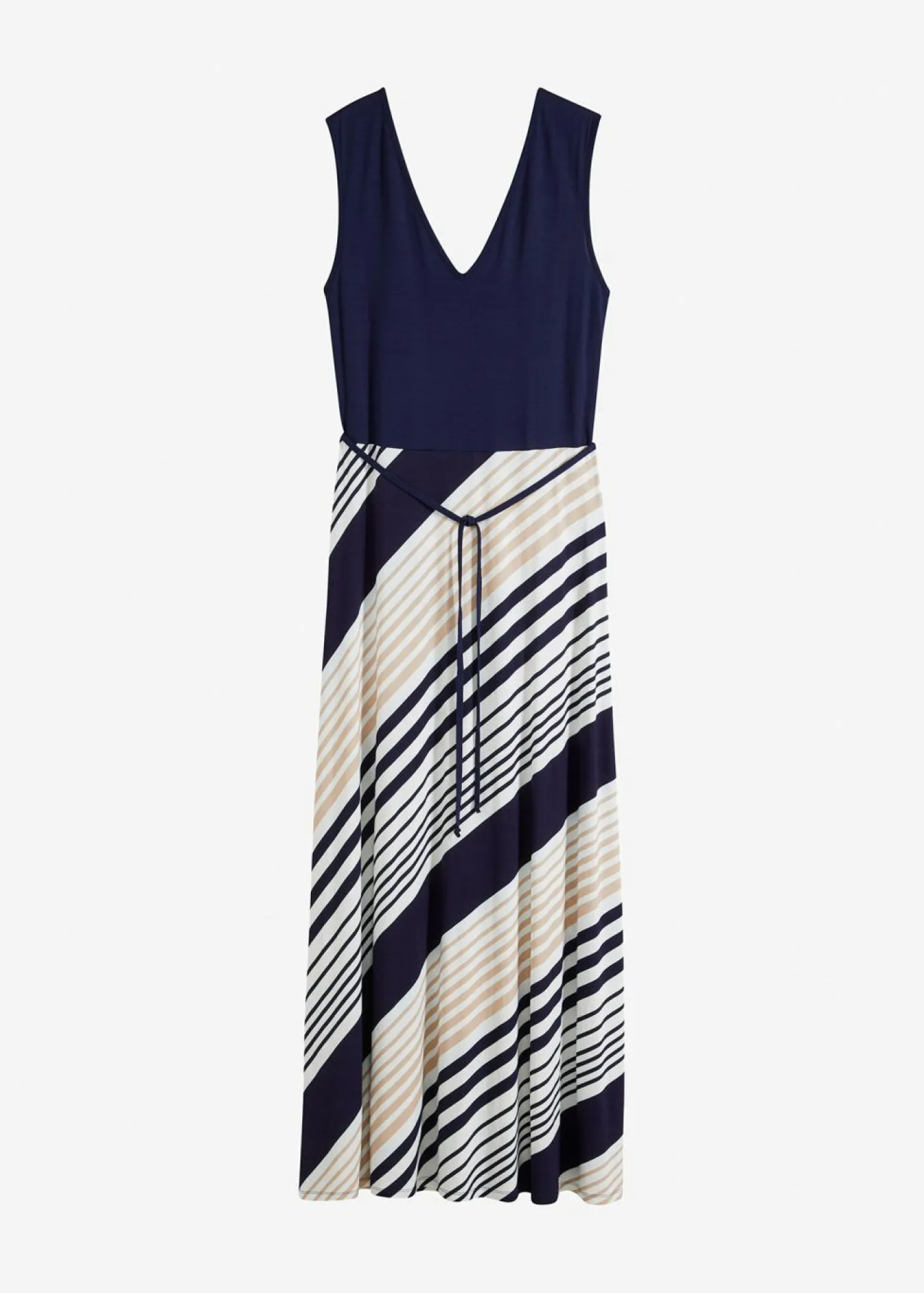 Best Vestido largo de mezcla de viscosa suave Mujer Vestidos
