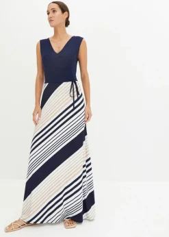 Best Vestido largo de mezcla de viscosa suave Mujer Vestidos