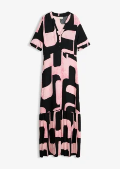 Hot Vestido largo de mezcla de viscosa suave Mujer Vestidos|Novedades