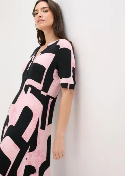 Hot Vestido largo de mezcla de viscosa suave Mujer Vestidos|Novedades