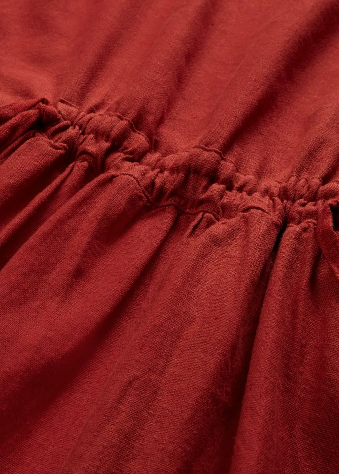 Discount Vestido largo de mezcla ligera de lino y viscosa Mujer Esenciales|Vestidos