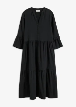 Online Vestido largo de muselina suave Mujer Tallas Pequeñas