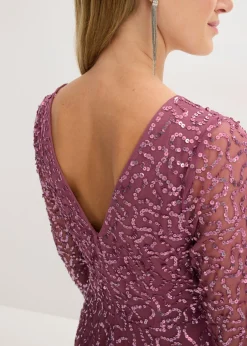 New Vestido largo de noche con lentejuelas Mujer Vestidos|Ropa Elegante