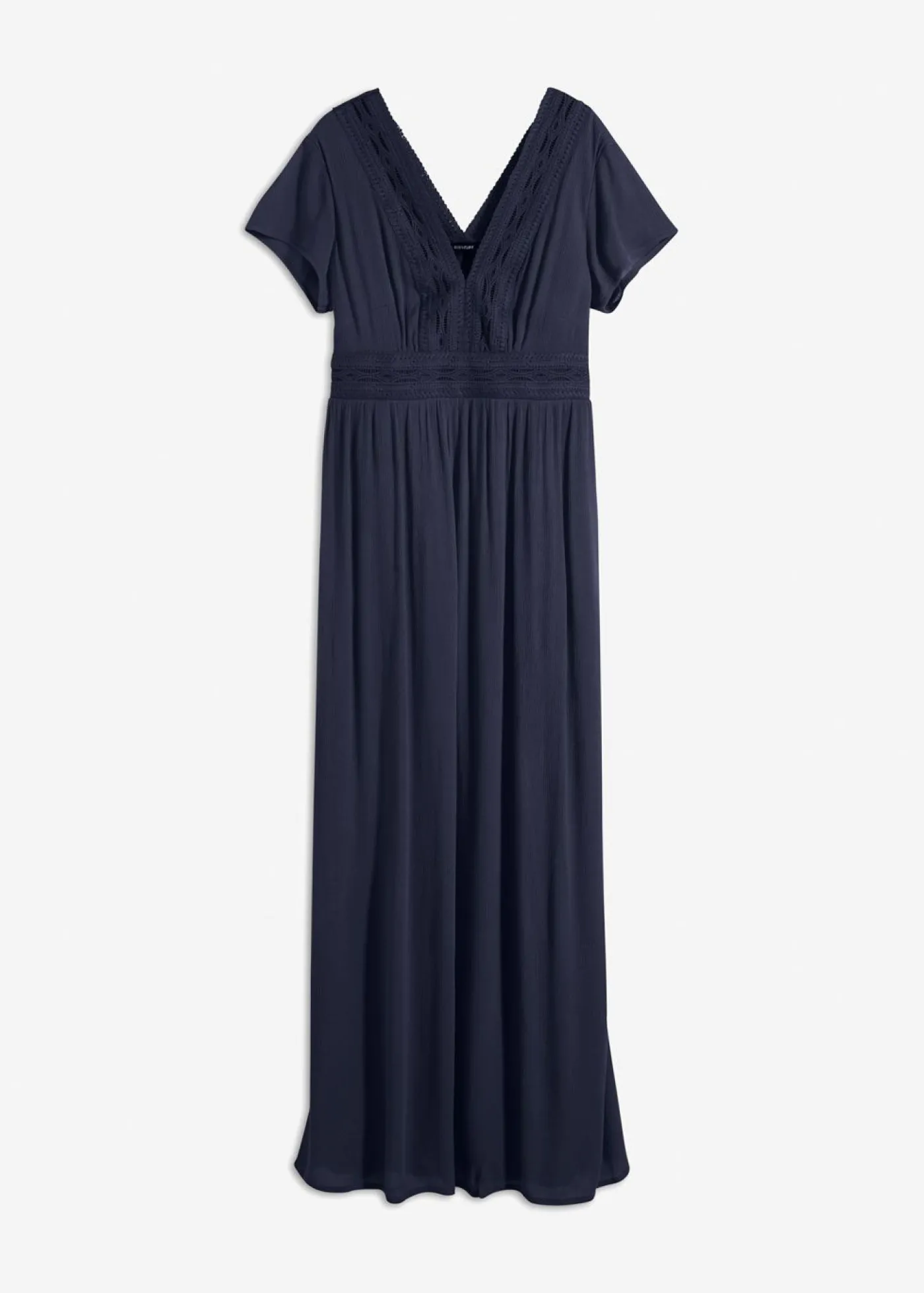 Vestido largo de viscosa fluida Mujer Vestidos