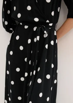 Outlet Vestido largo de viscosa fluida Mujer Vestidos|Tallas Pequeñas