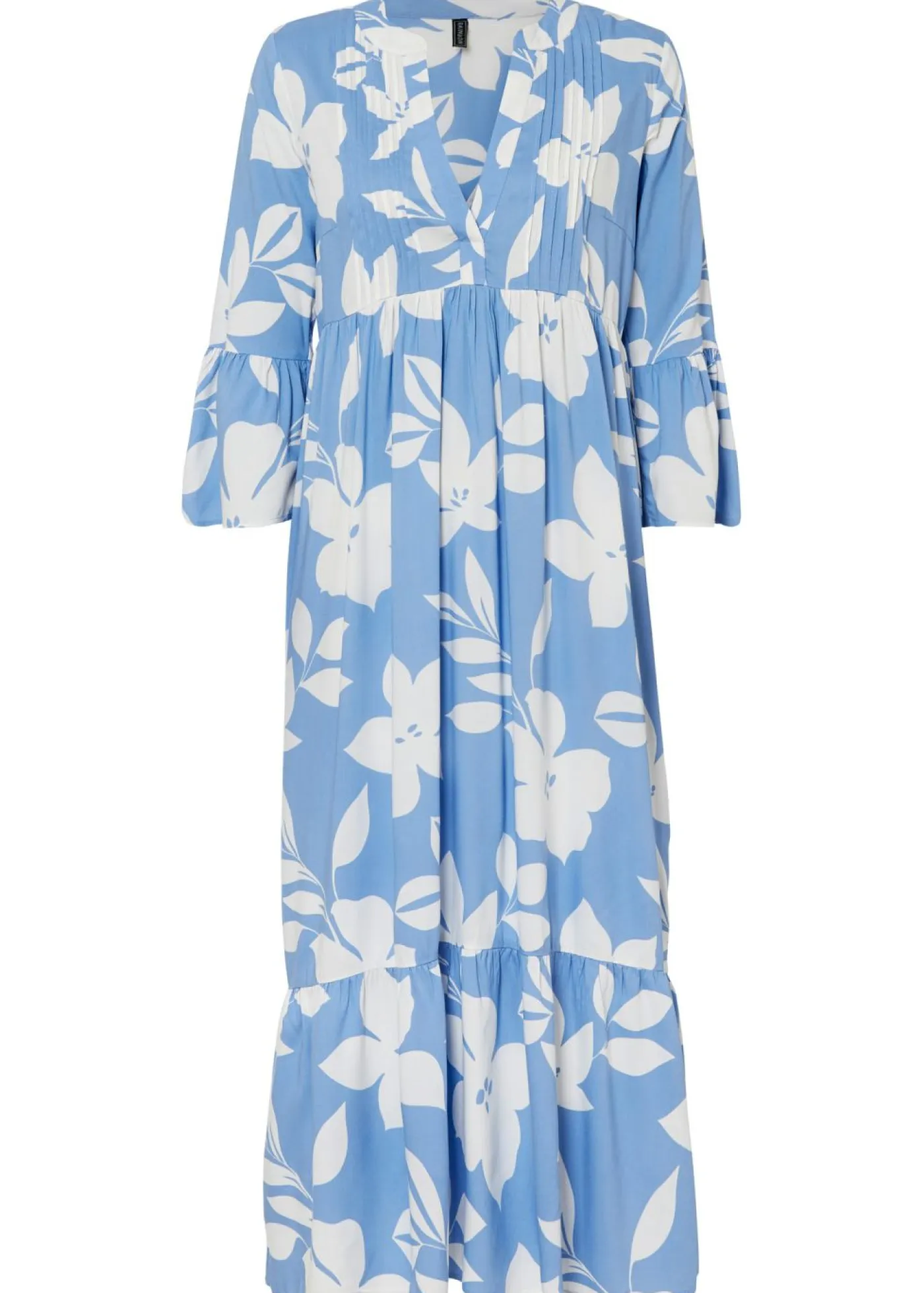 Best Vestido largo de viscosa fluida Mujer Vestidos|Novedades