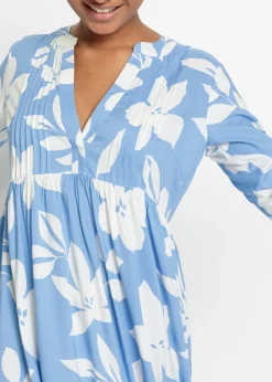 Best Vestido largo de viscosa fluida Mujer Vestidos|Novedades