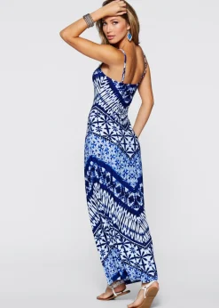 Online Vestido largo estampado Mujer Vestidos