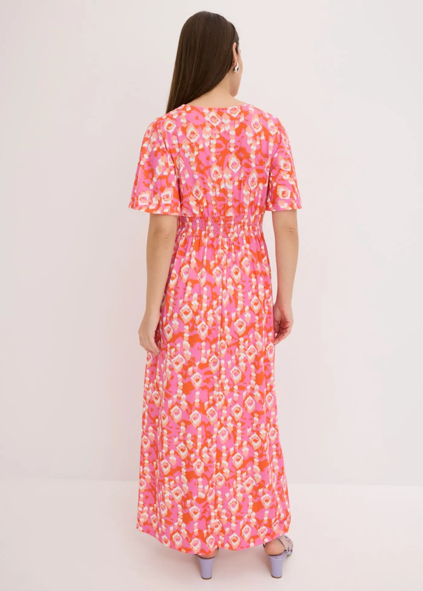 Online Vestido largo estampado Mujer Vestidos