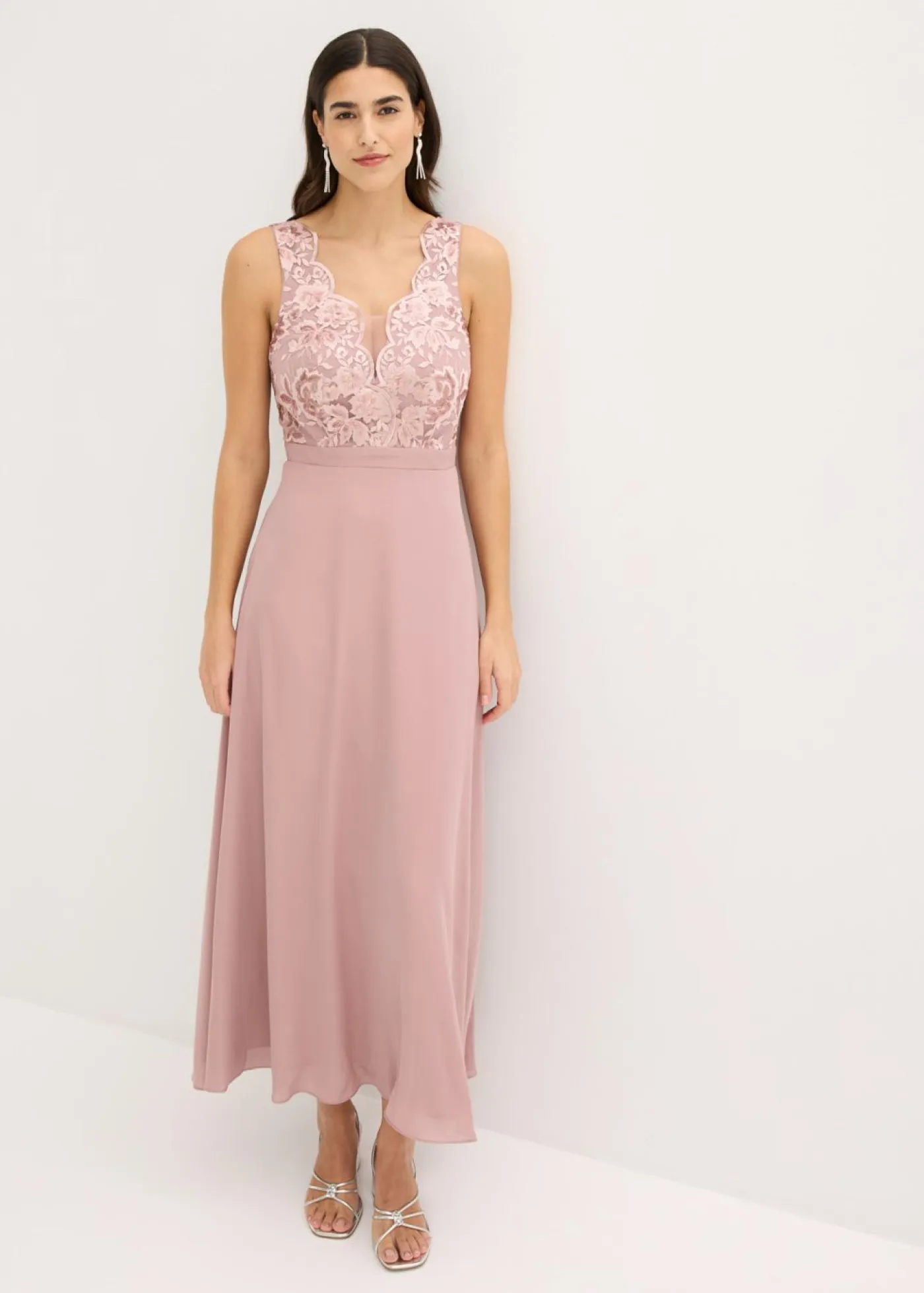 Best Vestido maxi con bordado de lentejuelas Mujer Vestidos|Ropa Elegante