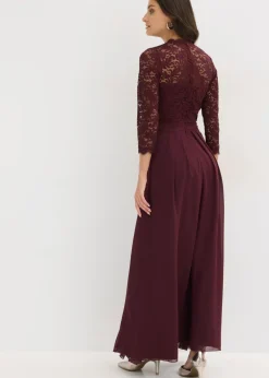 Hot Vestido maxi con encaje Mujer Vestidos|Tallas Pequeñas
