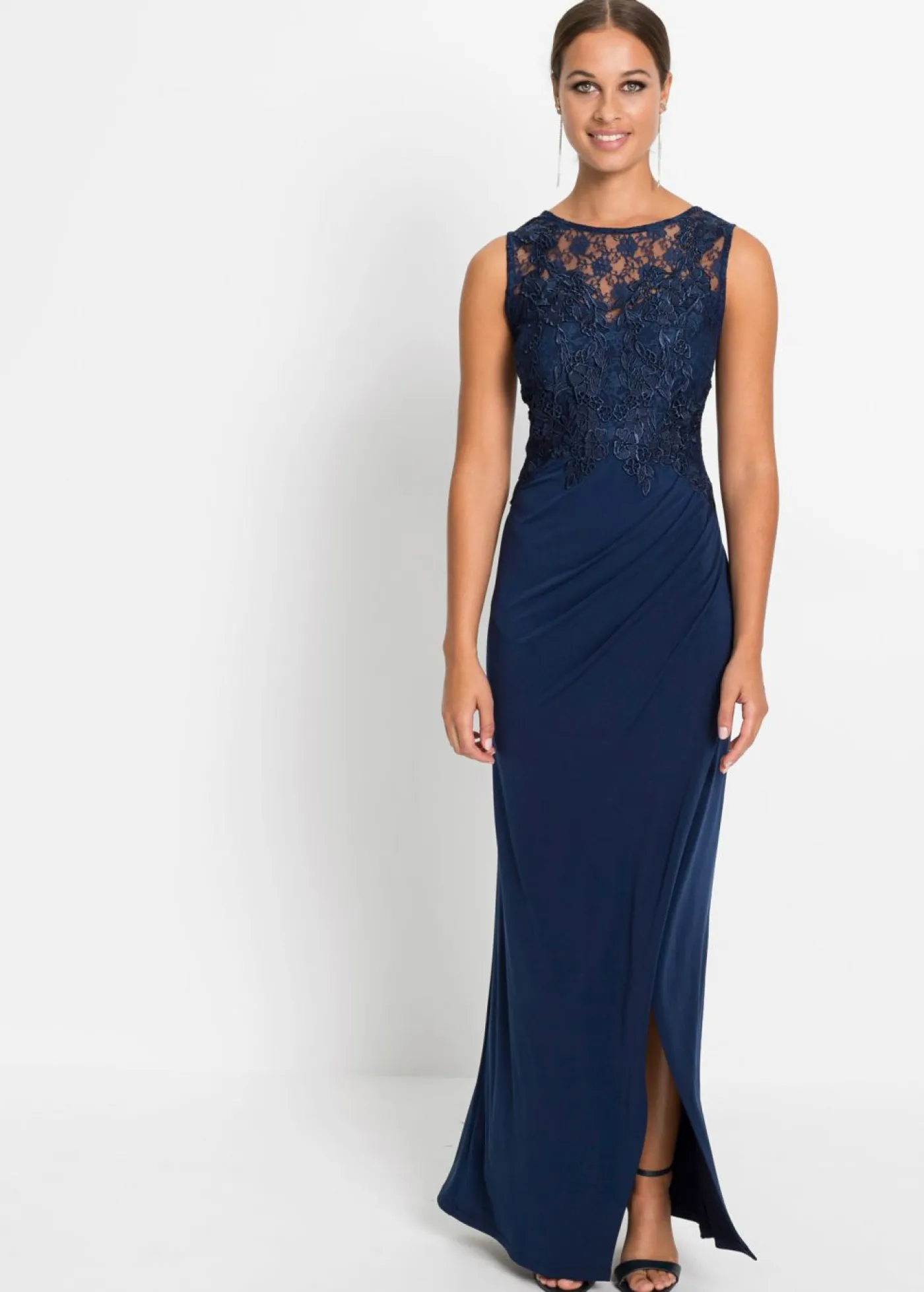 Hot Vestido maxi con encaje Mujer Ropa Elegante|Vestidos