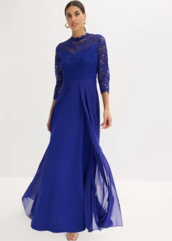 New Vestido maxi con encaje Mujer Vestidos|Tallas Pequeñas