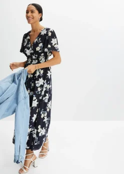 Best Vestido maxi con estampado de flores Mujer Vestidos