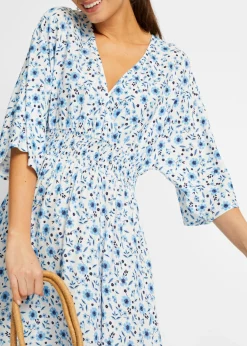 Online Vestido maxi de viscosa pura Mujer Vestidos