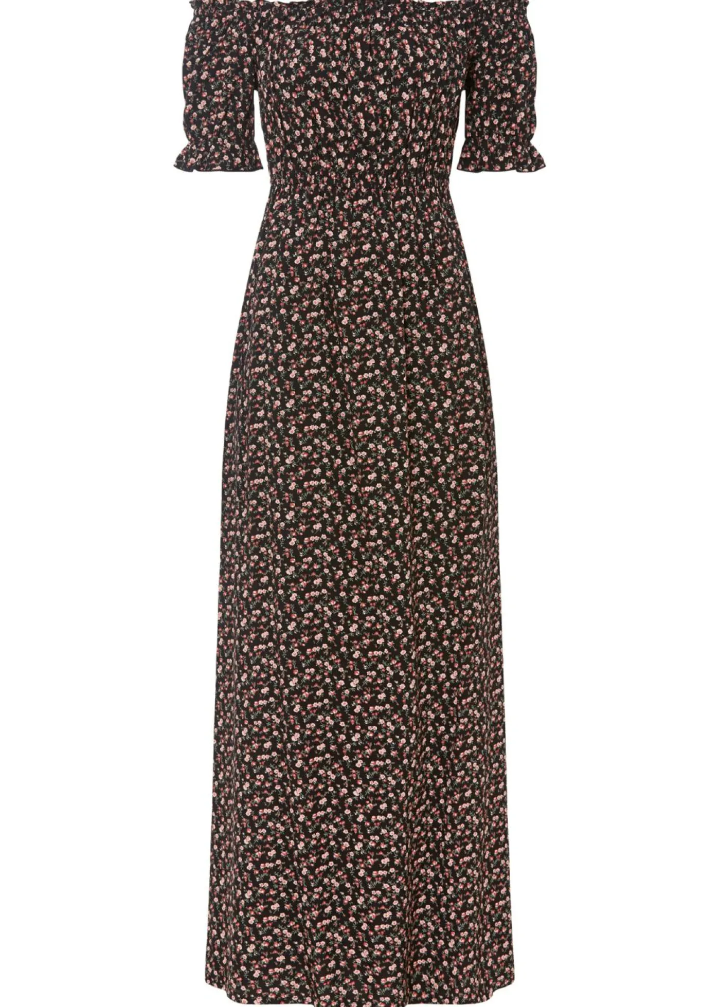 Online Vestido maxi de viscosa pura Mujer Vestidos