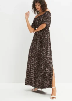 Online Vestido maxi de viscosa pura Mujer Vestidos