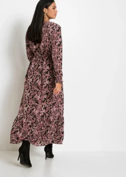 Clearance Vestido maxi de viscosa pura Mujer Vestidos