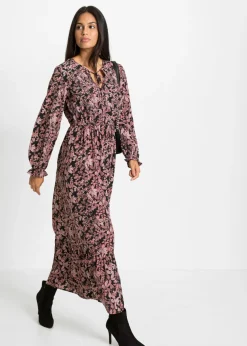 Clearance Vestido maxi de viscosa pura Mujer Vestidos