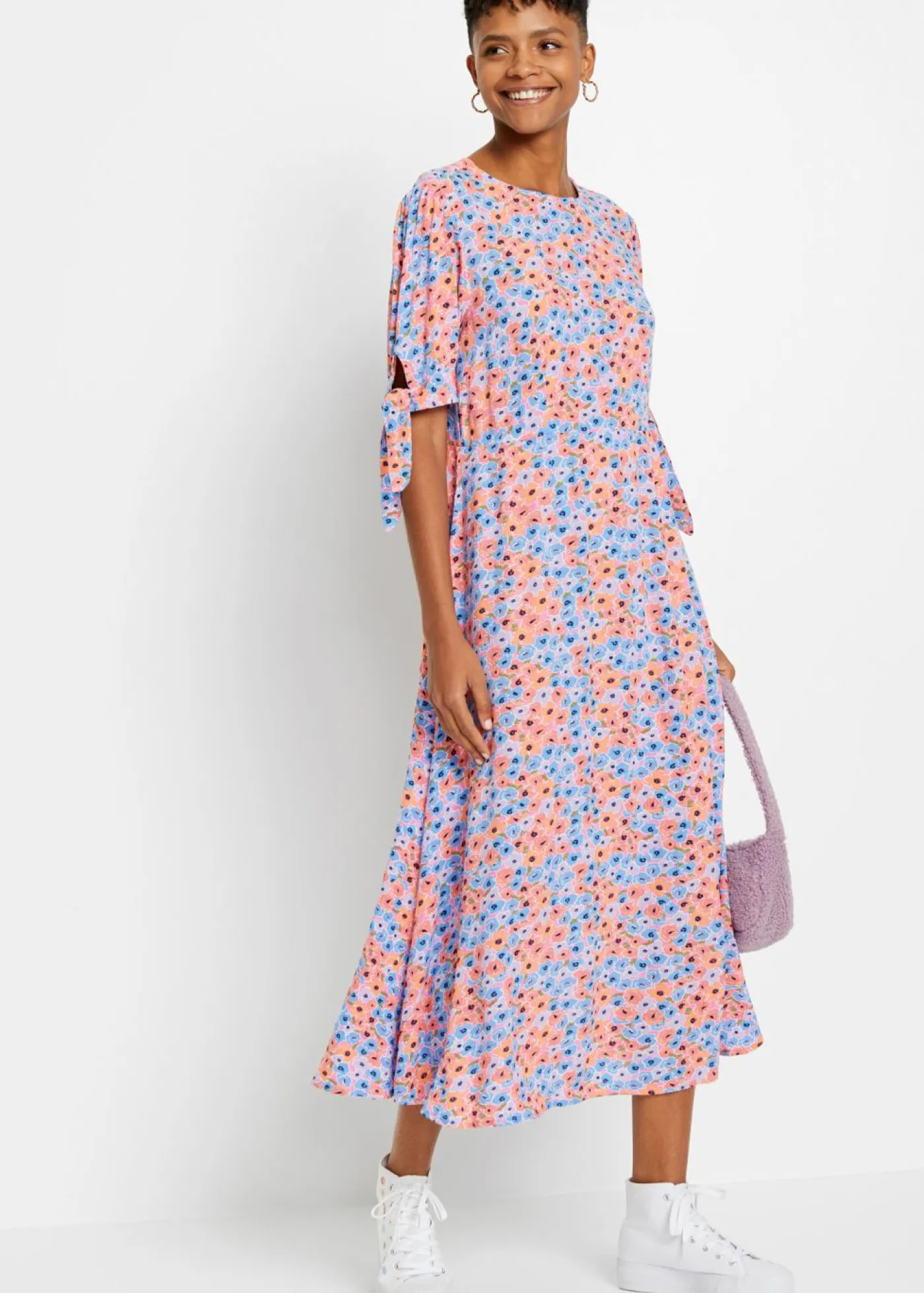 Vestido midi Mujer Vestidos