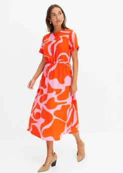 Sale Vestido midi Mujer Vestidos