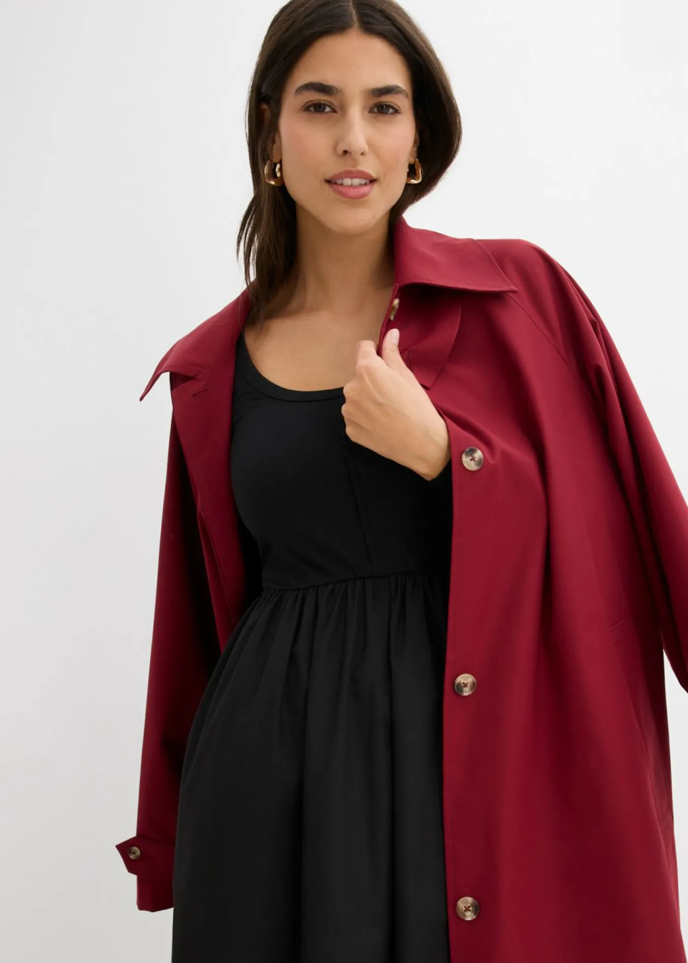 Online Vestido midi Mujer Esenciales|Vestidos