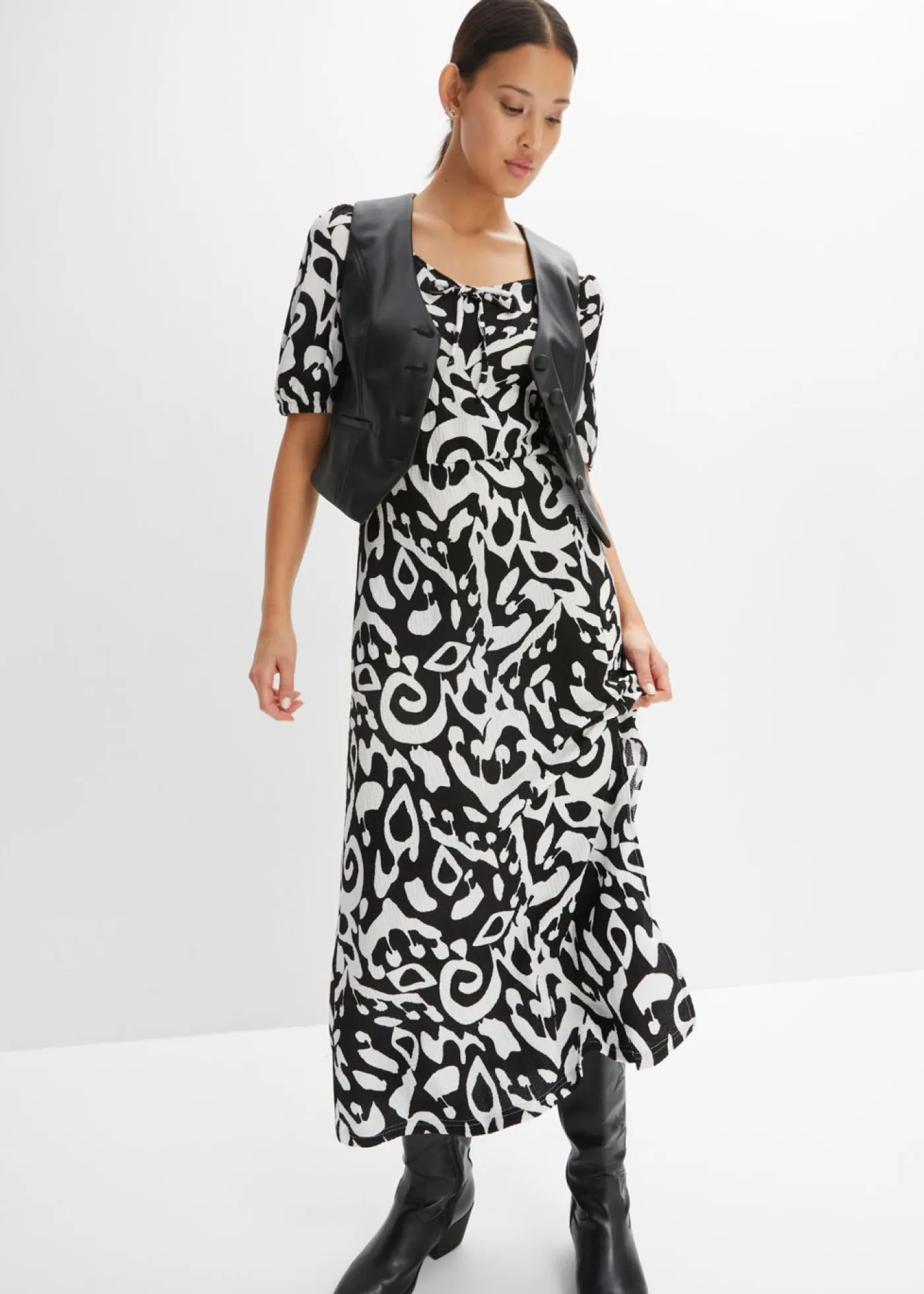 Vestido midi Mujer Vestidos