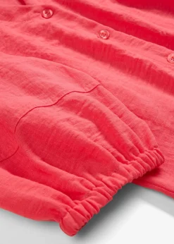 Discount Vestido midi acampanado con mangas abullonadas Mujer Vestidos
