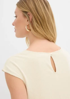 Outlet Vestido midi con aspecto de punto Mujer Vestidos