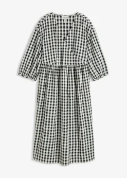 Outlet Vestido midi con corte holgado Mujer Vestidos