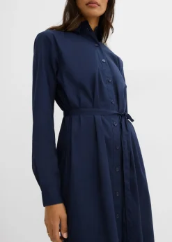 Hot Vestido midi de algodón orgánico puro Mujer Esenciales|Vestidos