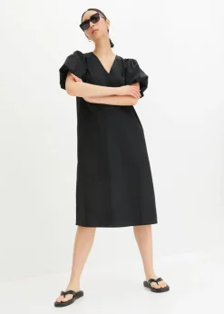 Best Vestido midi de algodón orgánico Mujer Vestidos