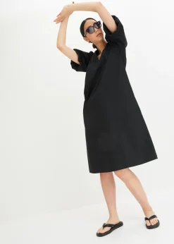 Best Vestido midi de algodón orgánico Mujer Vestidos
