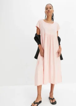 Sale Vestido midi de algodón orgánico puro Mujer Vestidos