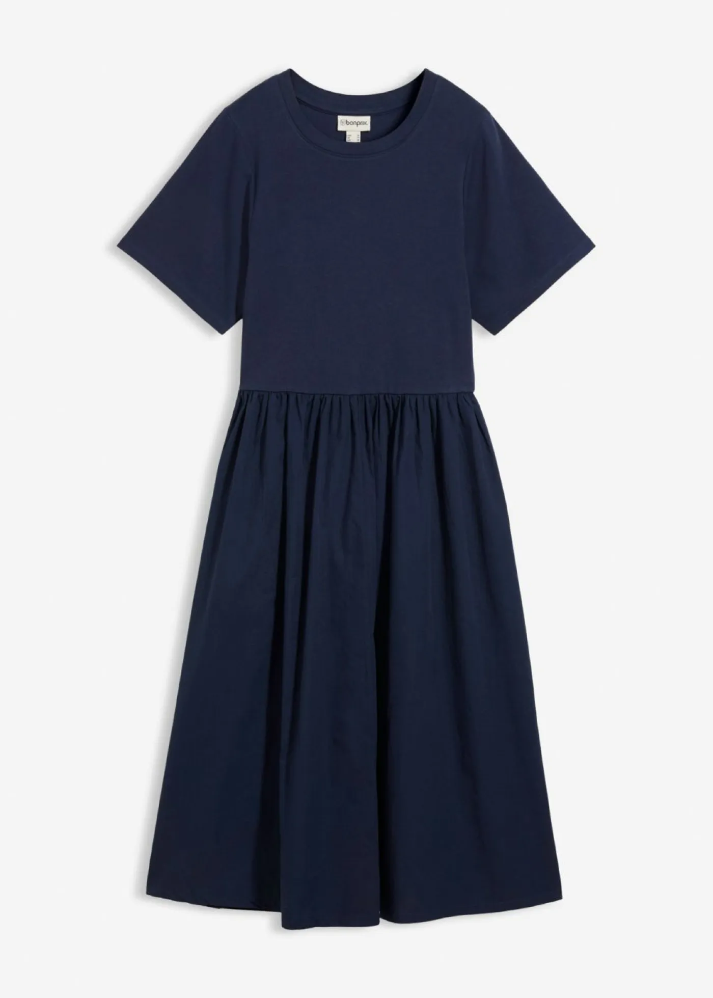 Discount Vestido midi de algodón puro Mujer Esenciales|Vestidos
