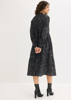 Clearance Vestido midi de algodón puro Mujer Vestidos|Novedades
