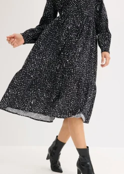Clearance Vestido midi de algodón puro Mujer Vestidos|Novedades