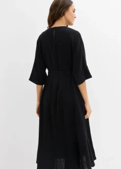 New Vestido midi de algodón suave Mujer Vestidos
