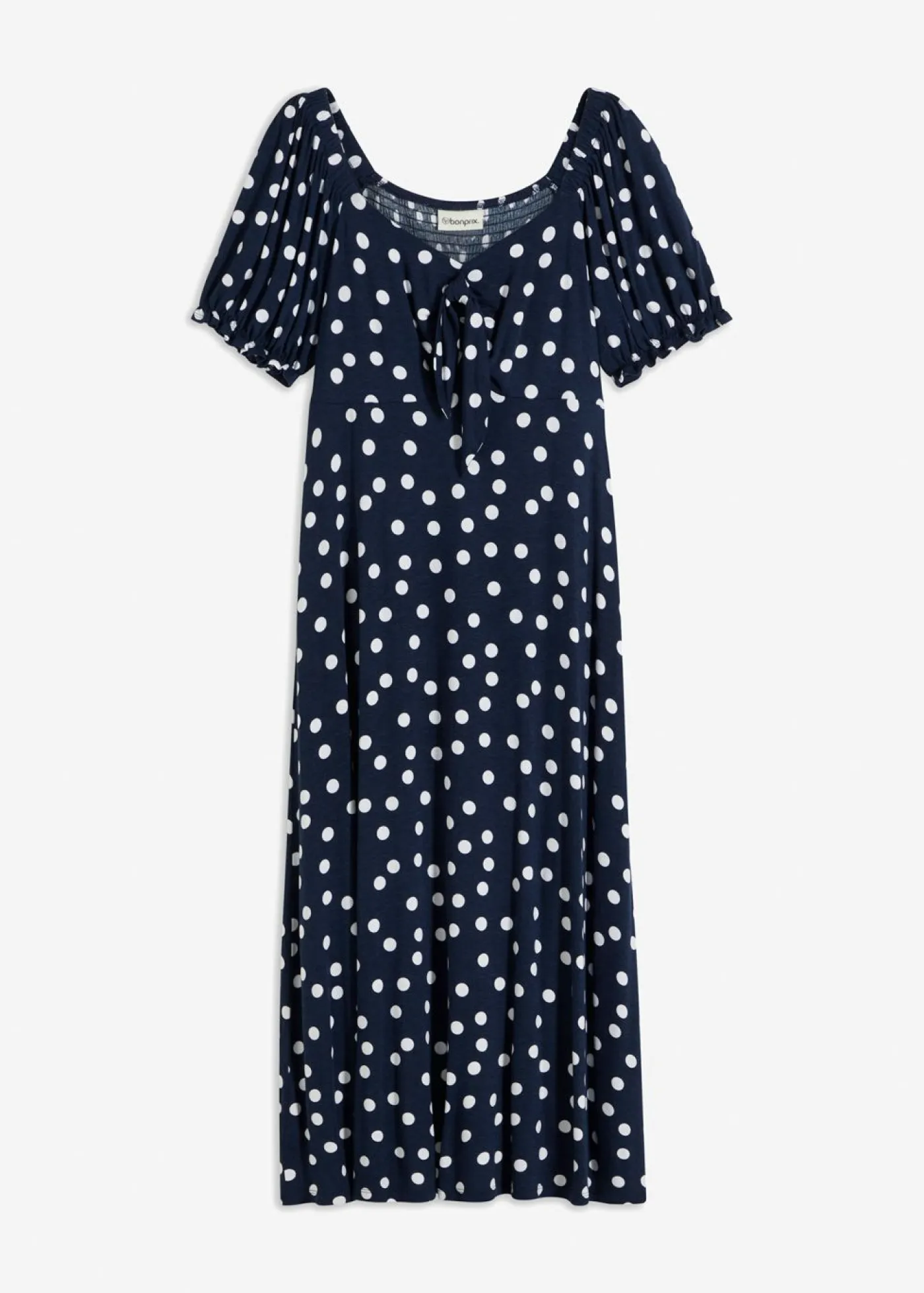 Sale Vestido midi de mezcla de viscosa Mujer Vestidos|Novedades