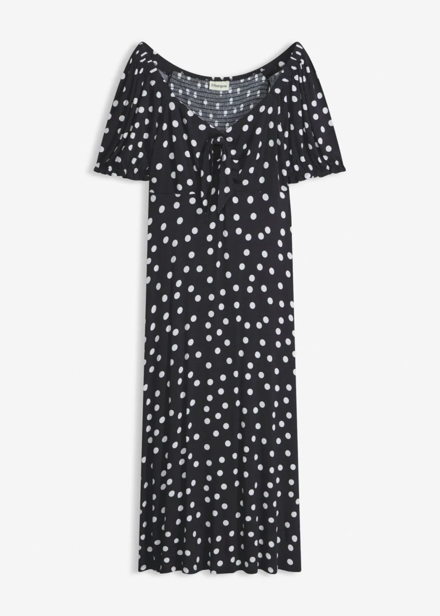 Online Vestido midi de mezcla de viscosa Mujer Vestidos|Novedades