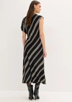 Clearance Vestido midi de mezcla de viscosa suave Mujer Vestidos