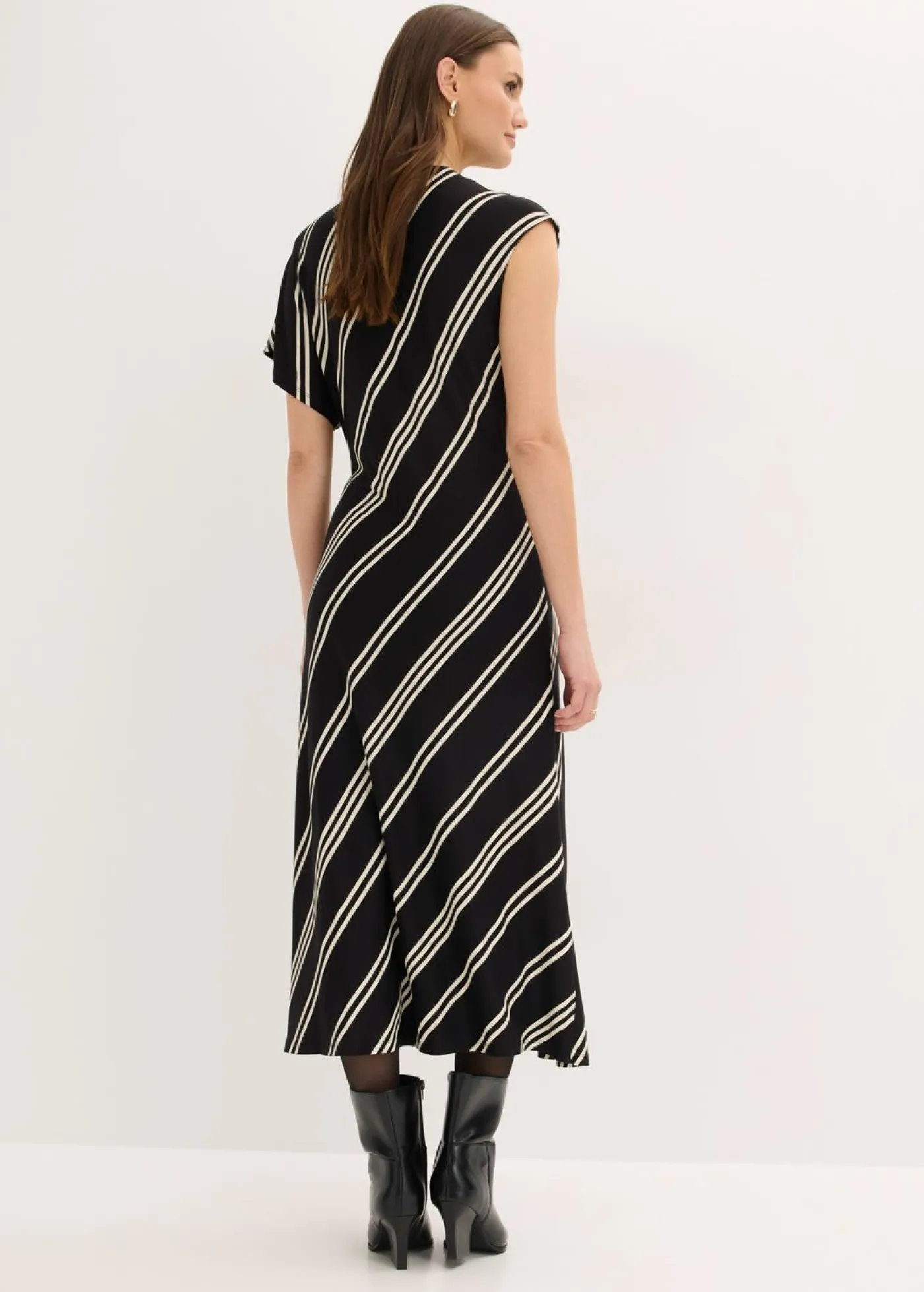Clearance Vestido midi de mezcla de viscosa suave Mujer Vestidos