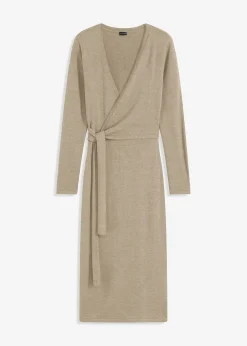 Vestido midi de punto Mujer Vestidos|Ropa De Punto