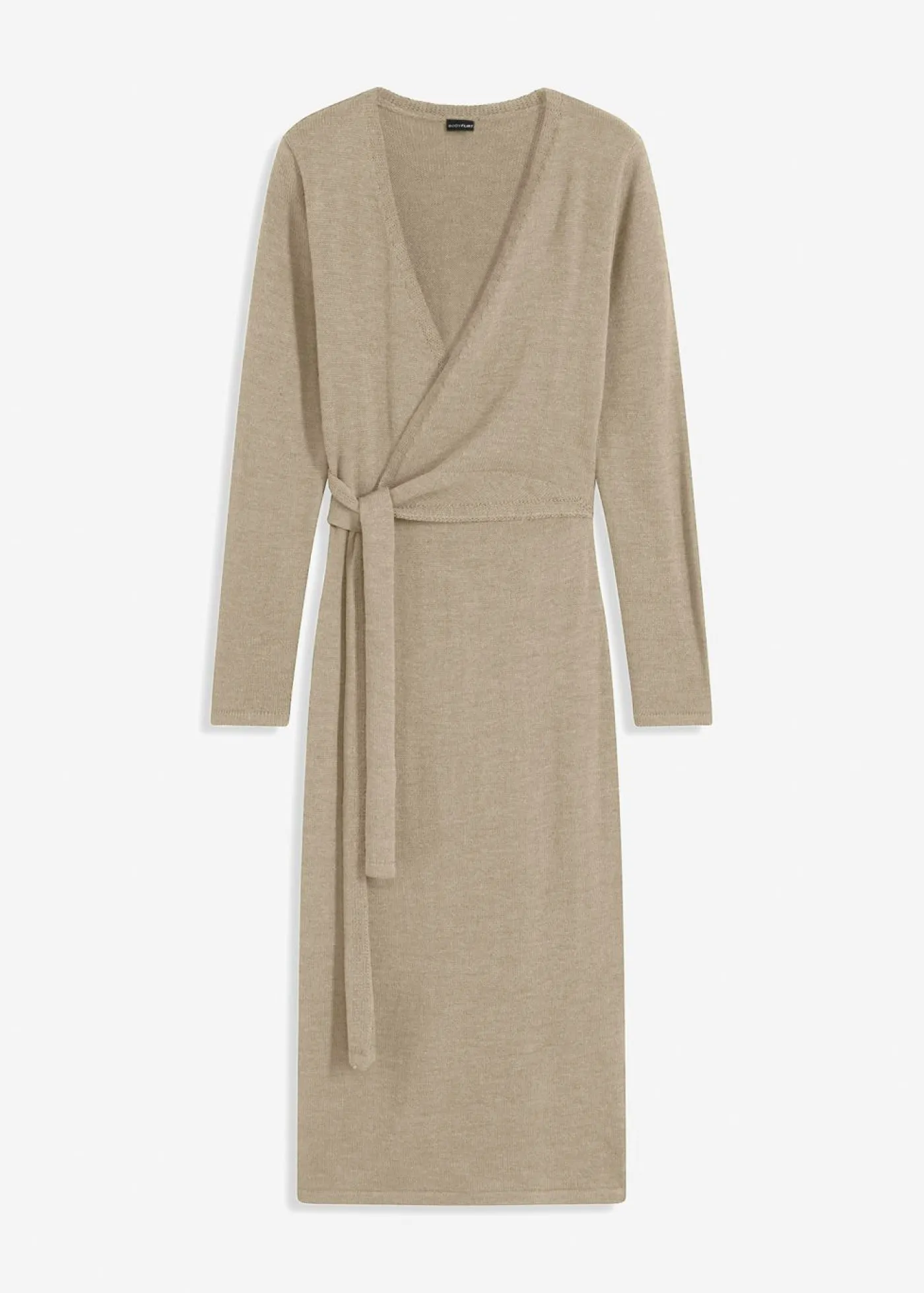 Vestido midi de punto Mujer Vestidos|Ropa De Punto