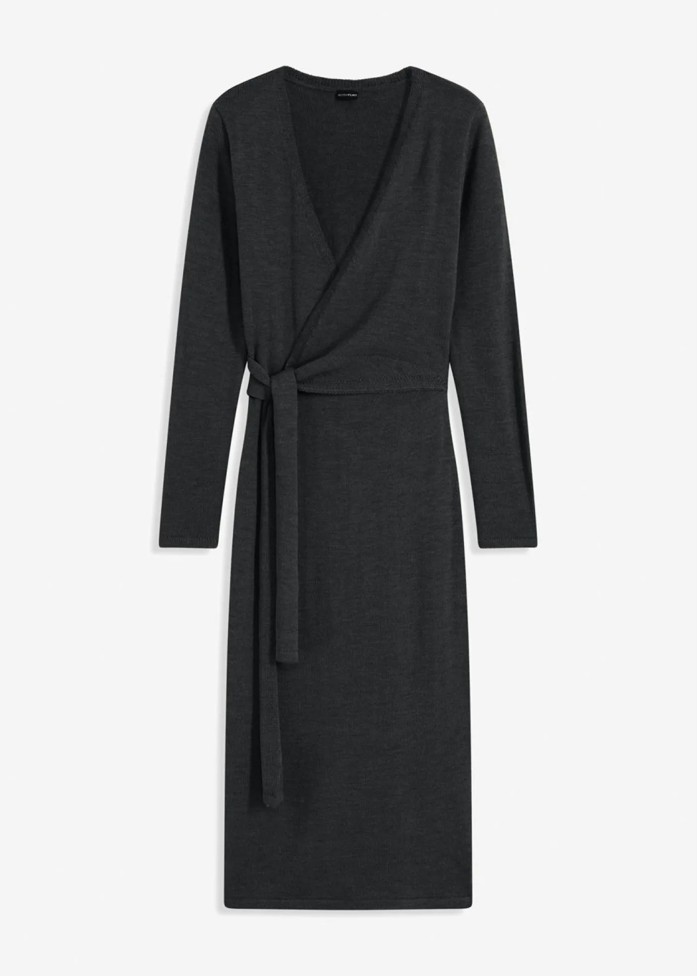 Outlet Vestido midi de punto Mujer Vestidos|Ropa De Punto