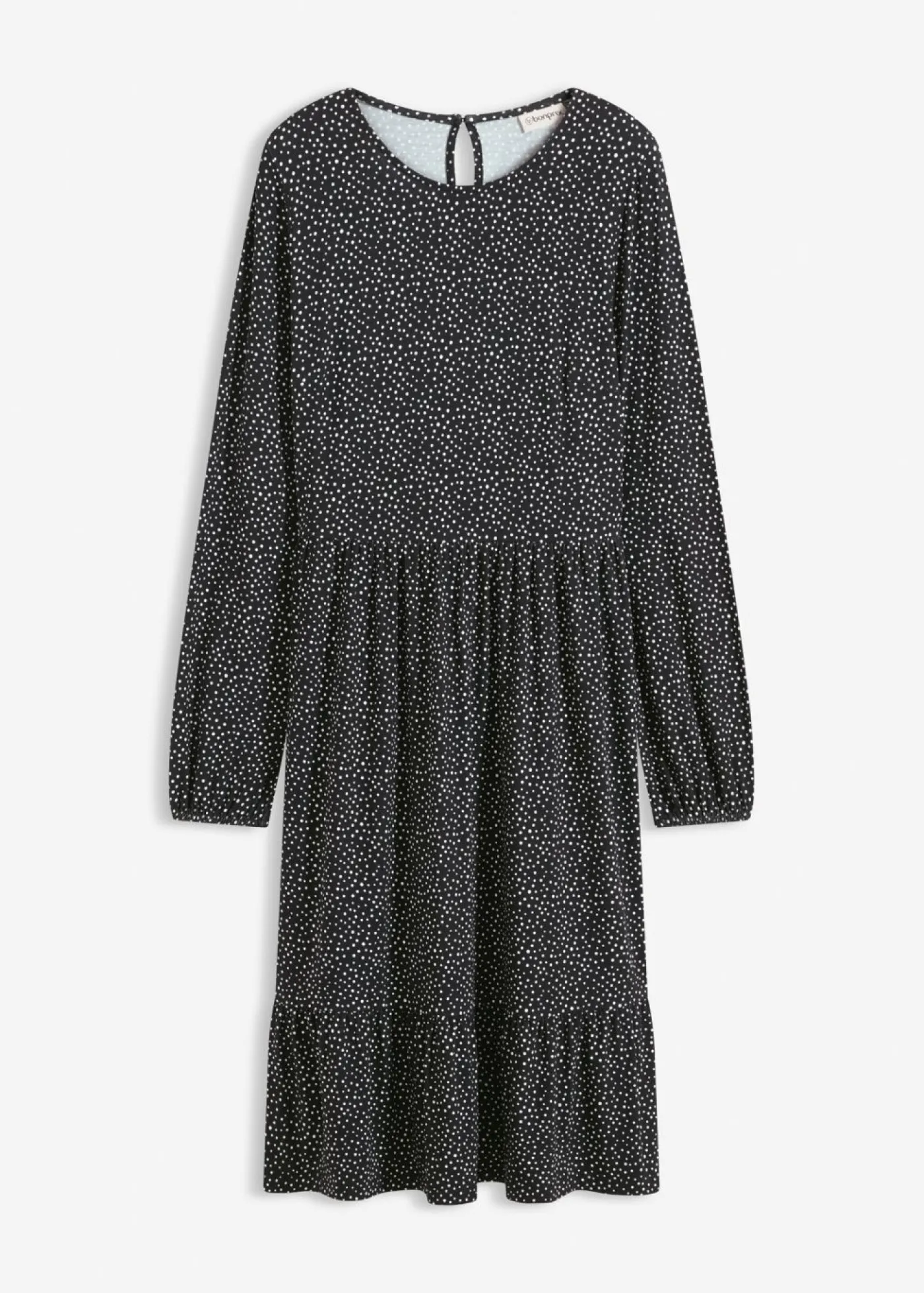 Hot Vestido midi de punto de mezcla de viscosa Mujer Vestidos